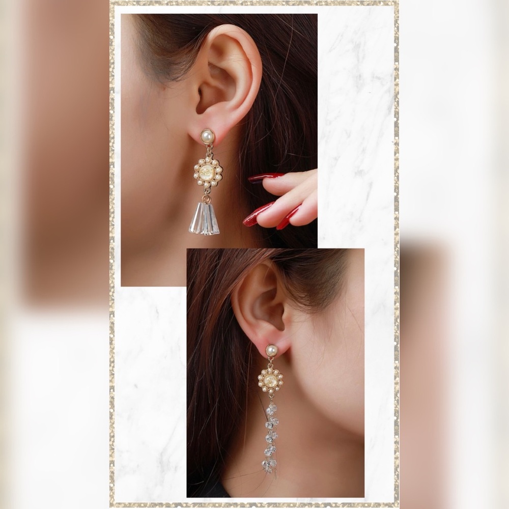 Tassel Mismatched Earrings